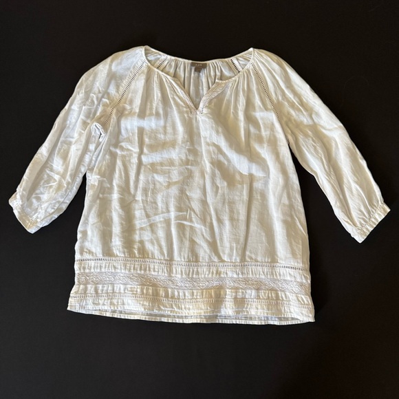 J. Jill Tops - J.Jill Elegant White Women's Top/S